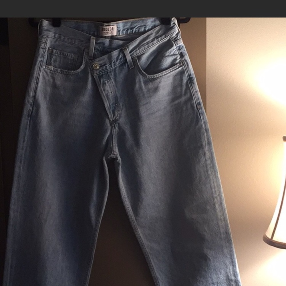 Agolde Criss Cross Upsized Jeans